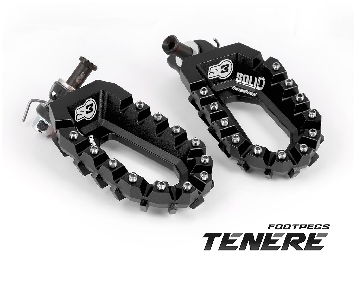 S3 Parts FOOTREST S3 SOLID TÉNÉRÉ BLK