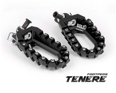 S3 Parts FOOTREST S3 SOLID TÉNÉRÉ BLK