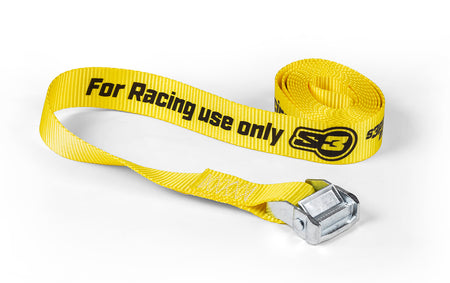 S3 Parts TIE DOWN STRAP S3 YELLOW 3METERS 1UNIT