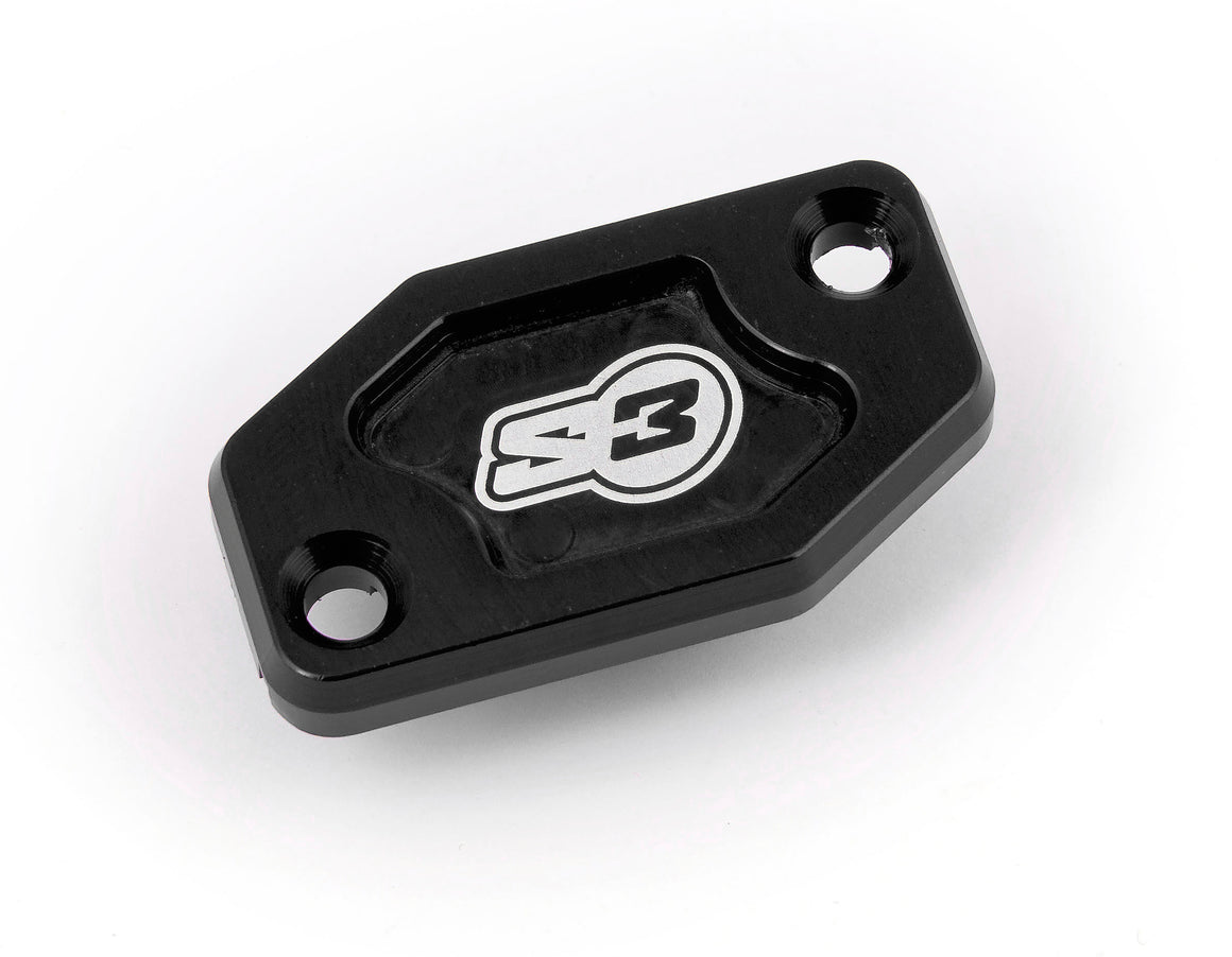 S3 Parts MC COVER S3 FOR BRAKTEC BRAKE BLACK