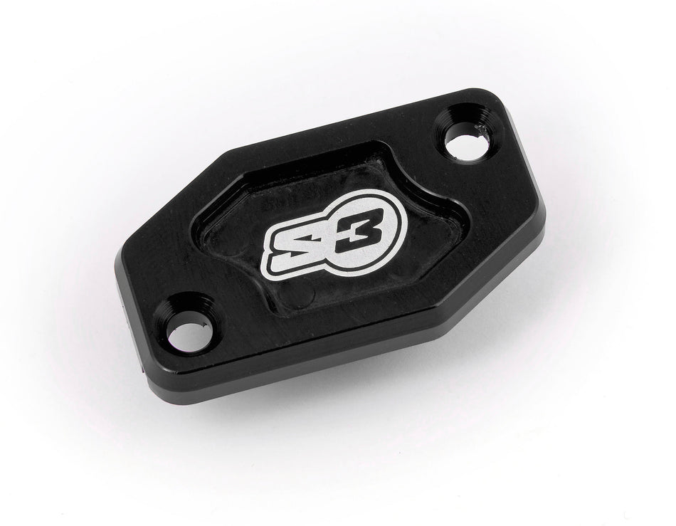 S3 Parts MC COVER S3 FOR BRAKTEC BRAKE BLACK