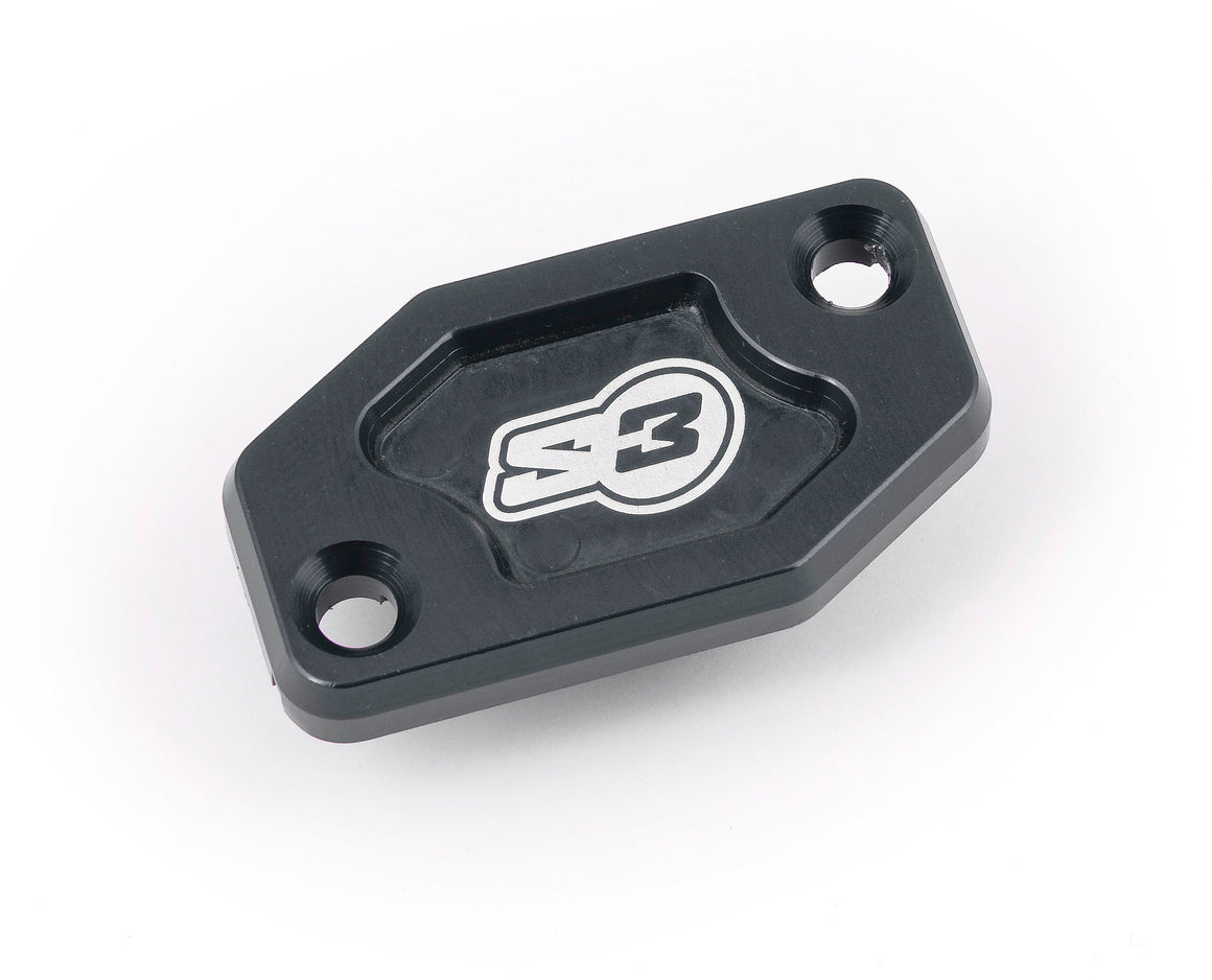 S3 Parts MC COVER S3 FOR BRAKTEC BRAKE TITANIUM