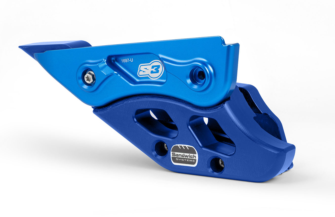 S3 Parts CHAIN SLIDER S3 SANDWICH + SAVER BLUE