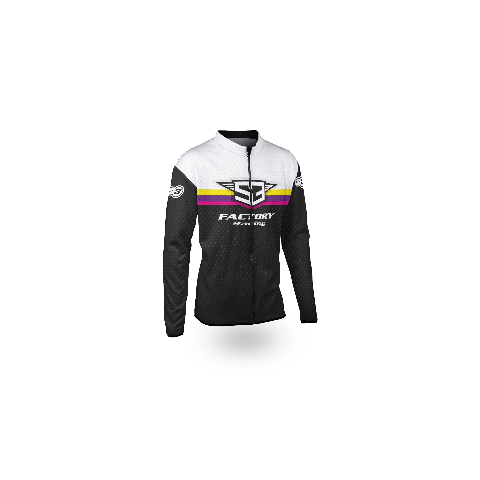 S3 Zwart-Roze Racing Trial Collectie - Jas