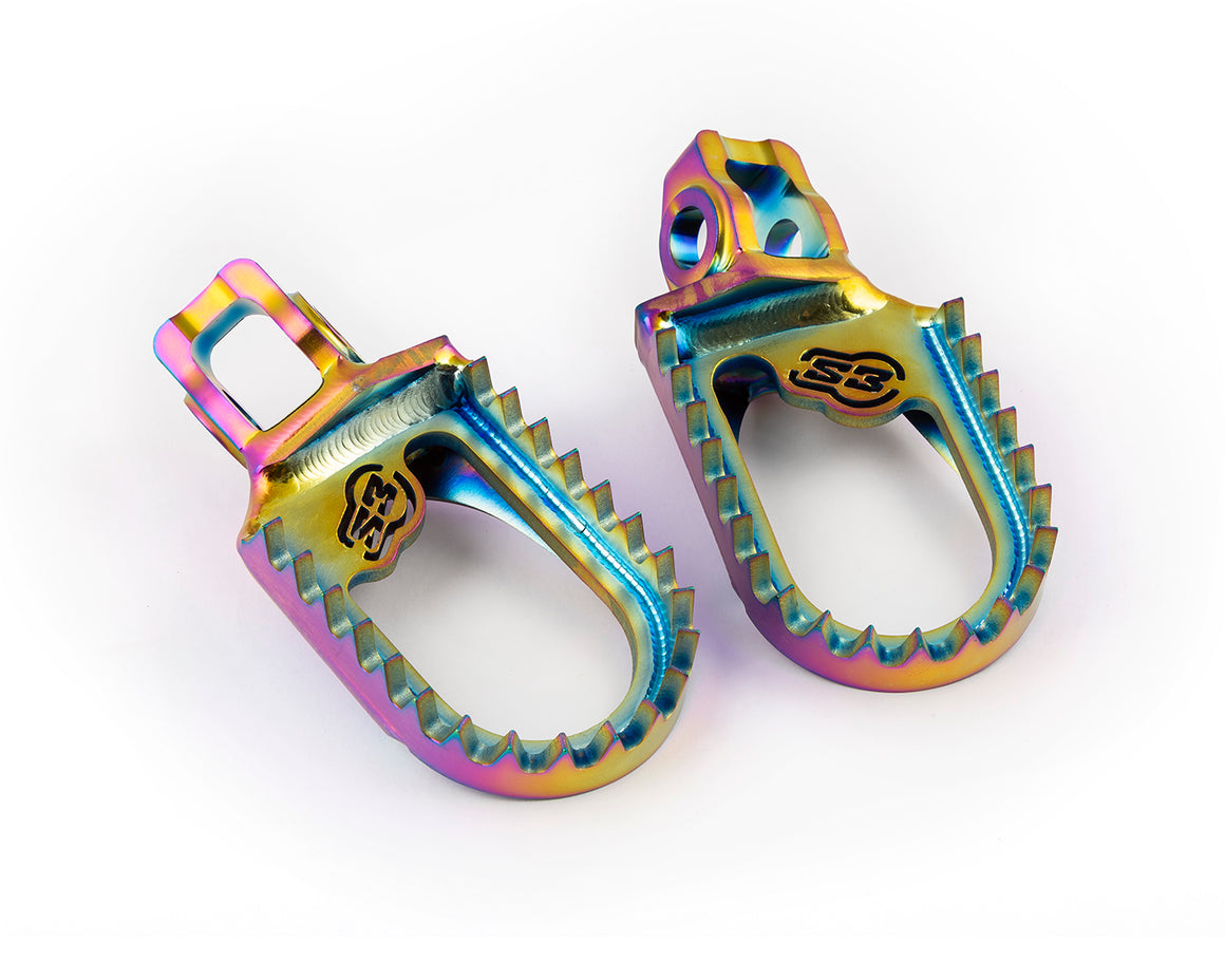 S3 Parts TITANIUM S3 FOOTPEGS STARK VARG