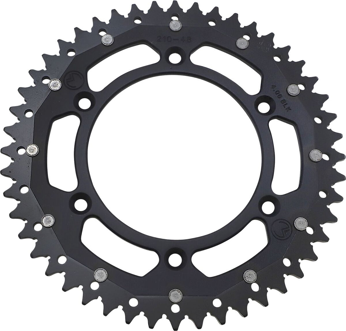 MOOSE Racing achtertandwiel staal zwart | Femon Parts