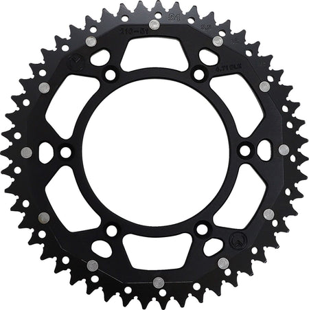 MOOSE Racing achtertandwiel staal zwart | Femon Parts