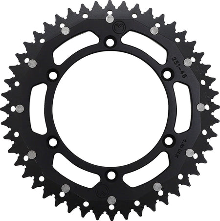MOOSE Racing achtertandwiel staal zwart | Femon Parts