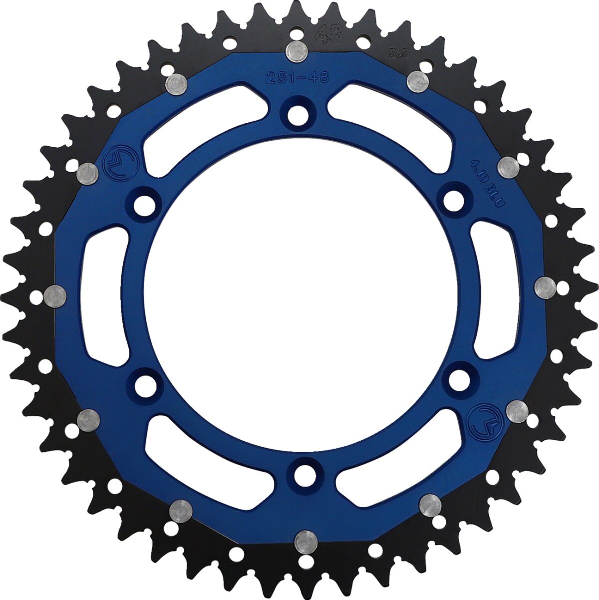 MOOSE Racing achtertandwiel staal blauw - Yamaha WR-250 F / WR-450 F e.a. (2000-2026) | Femon Parts
