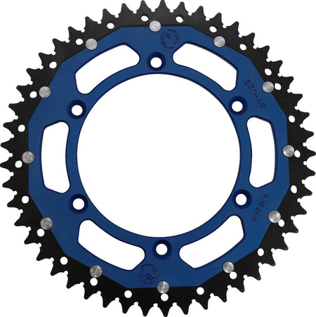 MOOSE Racing achtertandwiel staal blauw - Yamaha WR-250 F / WR-450 F e.a. (2000-2026) | Femon Parts