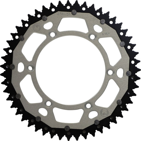 MOOSE Racing achtertandwiel staal zilver - Yamaha WR-250 F / WR-450 F e.a. (2000-2021) | Femon Parts