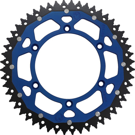 MOOSE Racing achtertandwiel staal blauw - Yamaha WR-250 F / WR-450 F e.a. (2000-2026) | Femon Parts