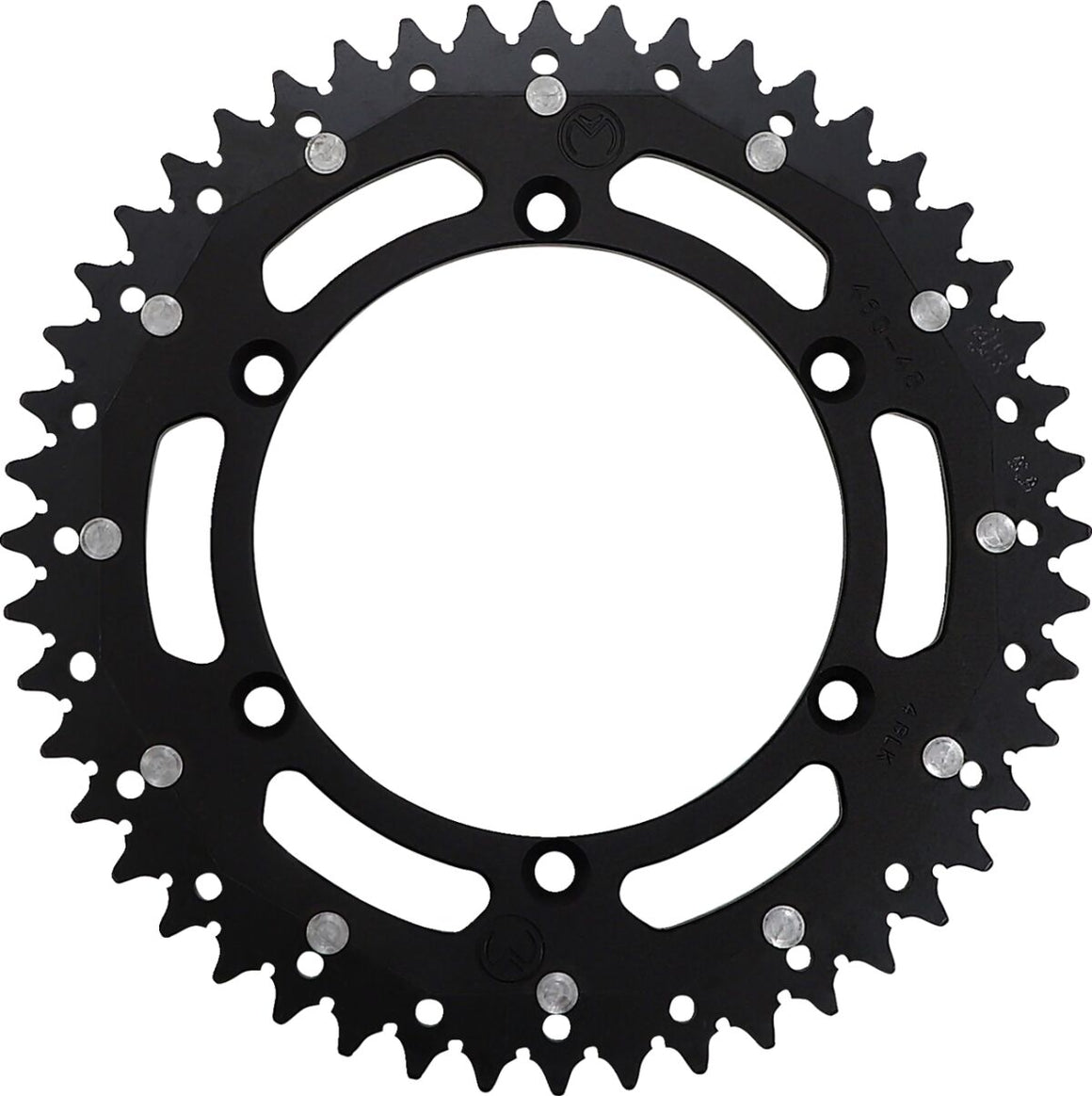 MOOSE Racing achtertandwiel staal zwart | Femon Parts