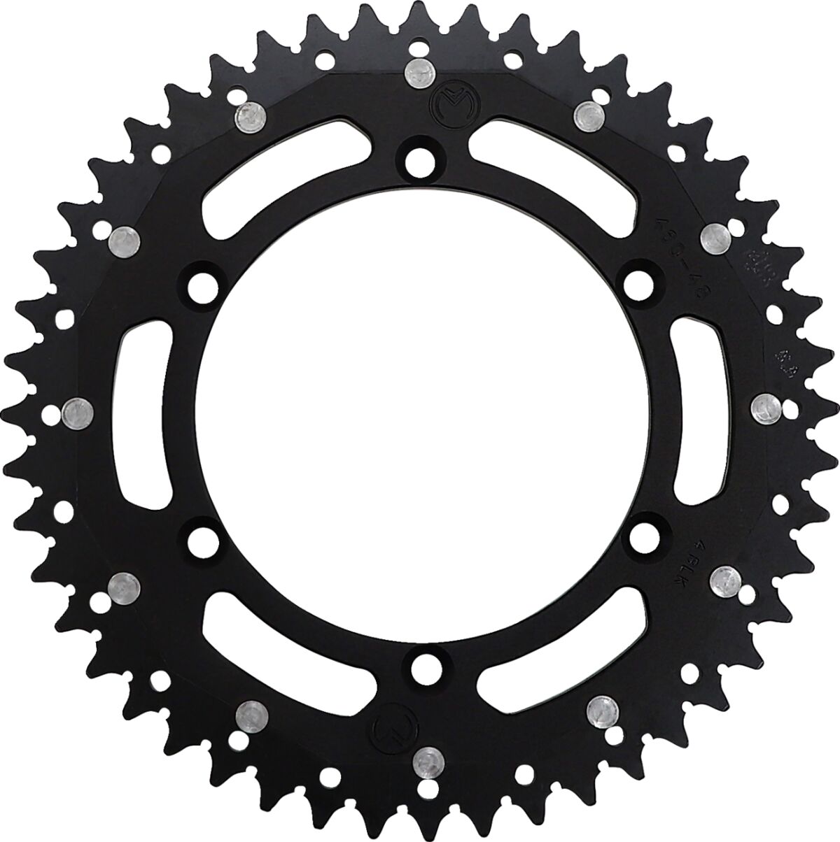 MOOSE Racing achtertandwiel staal zwart | Femon Parts