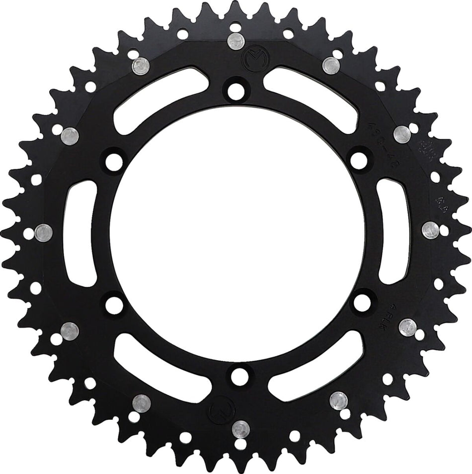MOOSE Racing achtertandwiel staal zwart | Femon Parts