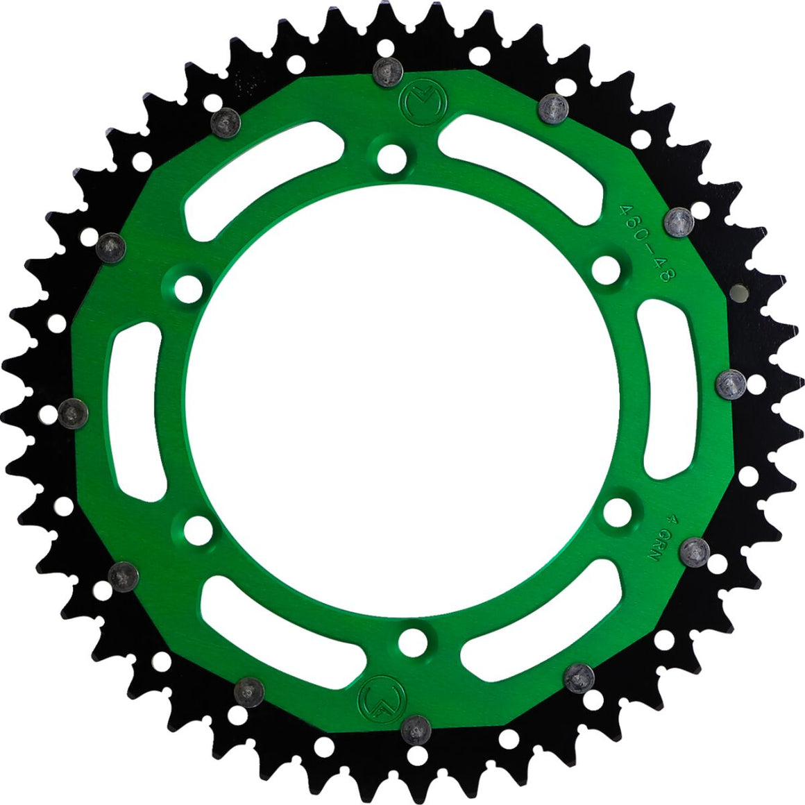 MOOSE Racing achtertandwiel staal groen - Kawasaki (1979-2022) | Femon Parts