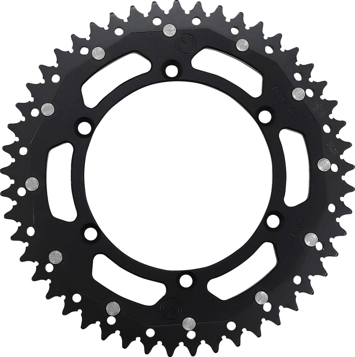 MOOSE Racing achtertandwiel staal zwart | Femon Parts