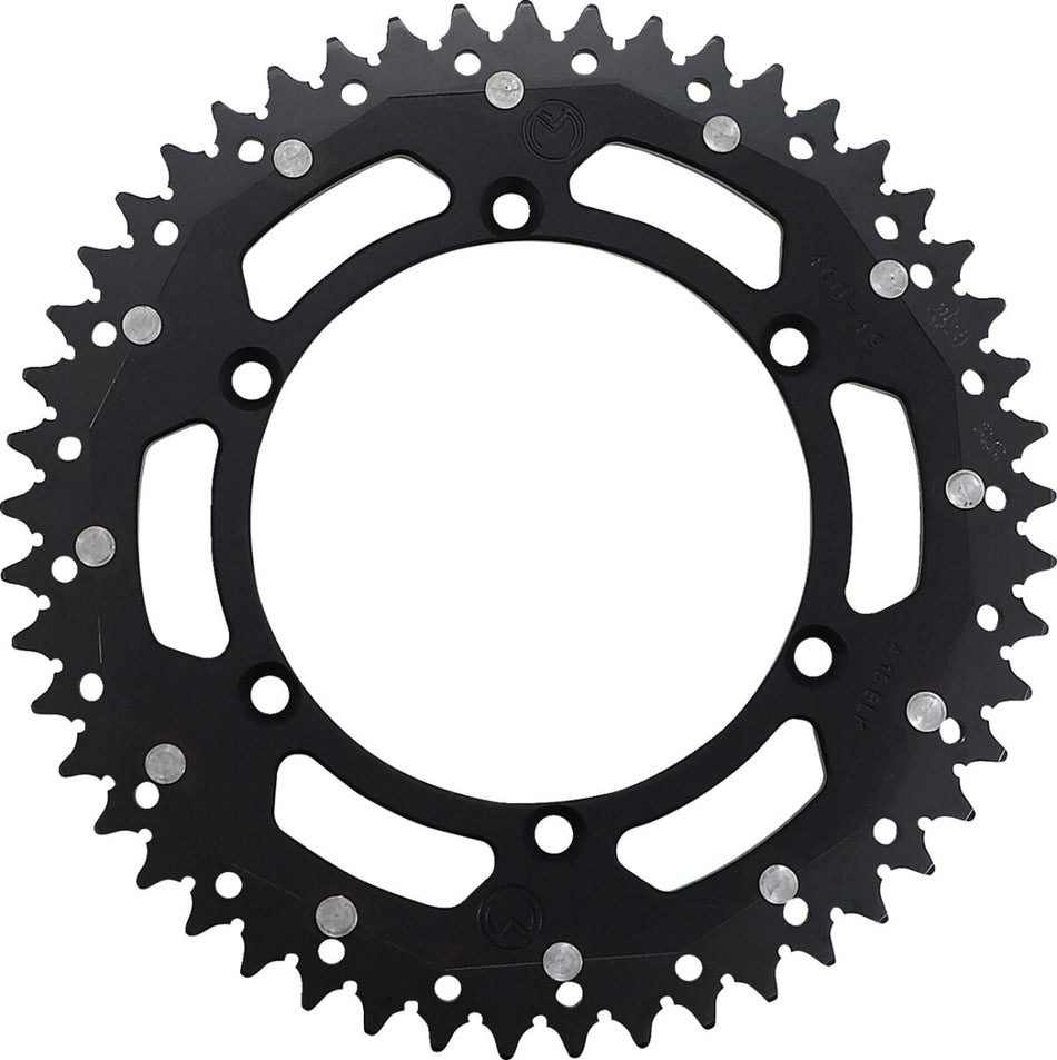 MOOSE Racing achtertandwiel staal zwart | Femon Parts