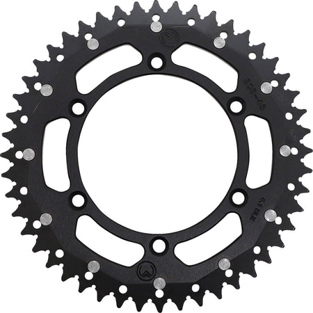 MOOSE Racing achtertandwiel staal zwart | Femon Parts