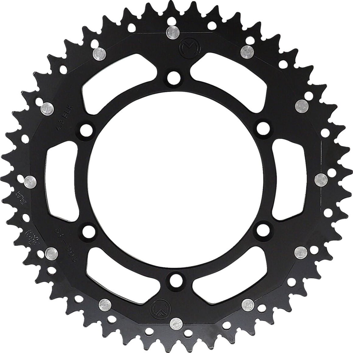 MOOSE Racing achtertandwiel staal zwart | Femon Parts
