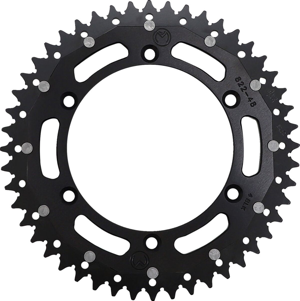 MOOSE Racing achtertandwiel staal zwart | Femon Parts