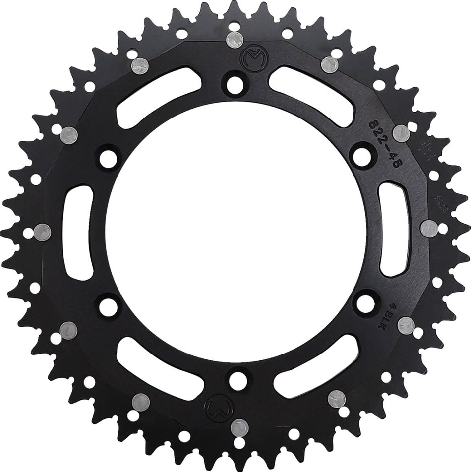 MOOSE Racing achtertandwiel staal zwart | Femon Parts