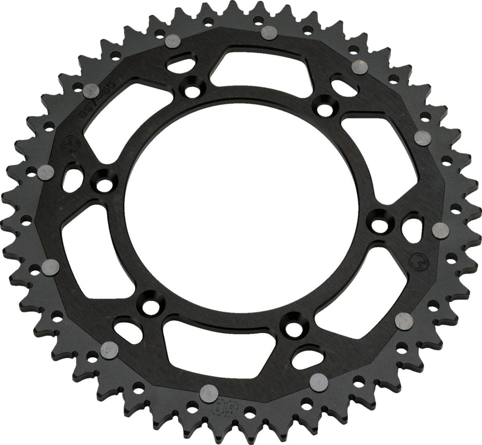 MOOSE Racing achtertandwiel staal zwart | Femon Parts