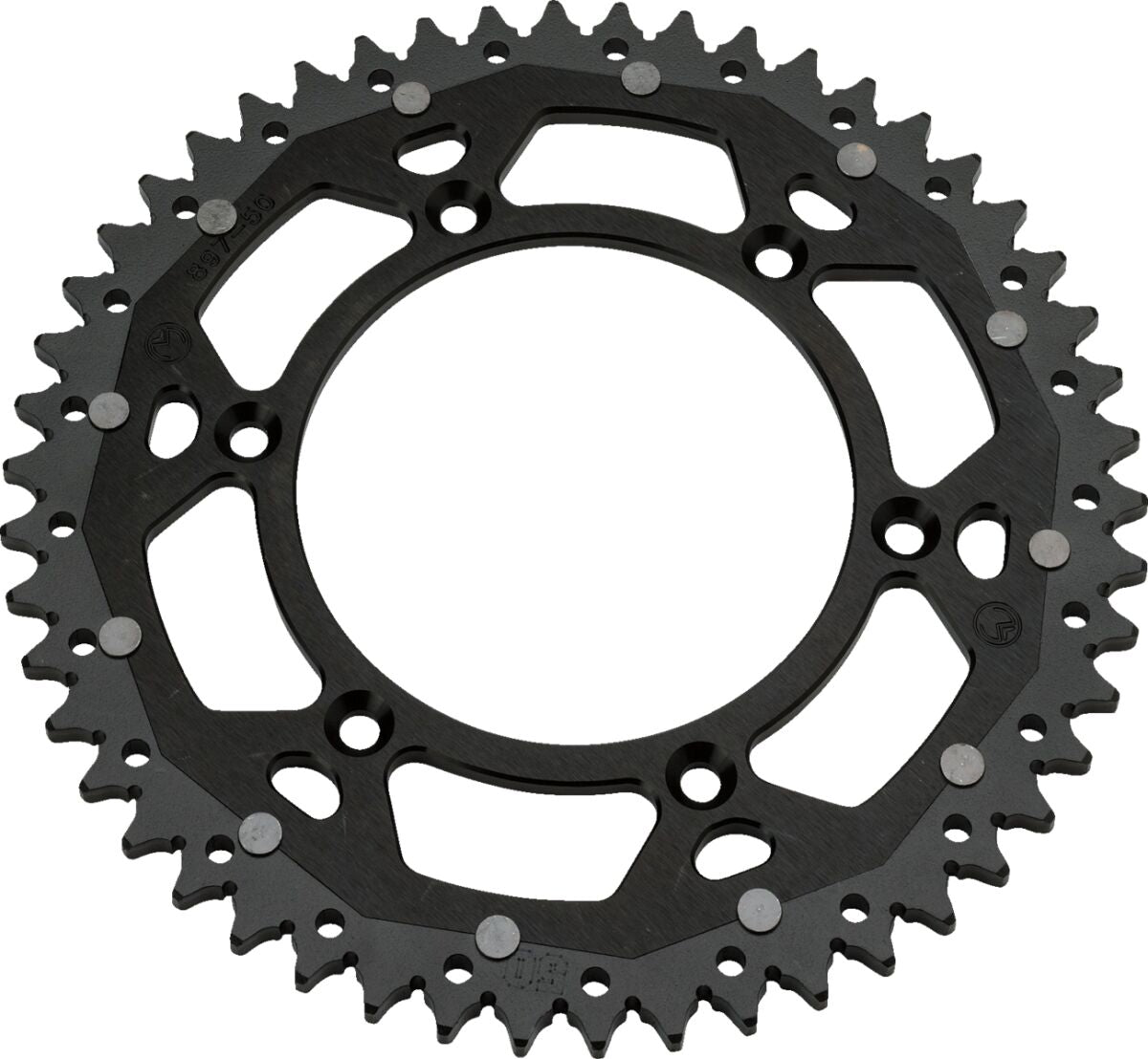 MOOSE Racing achtertandwiel staal zwart | Femon Parts
