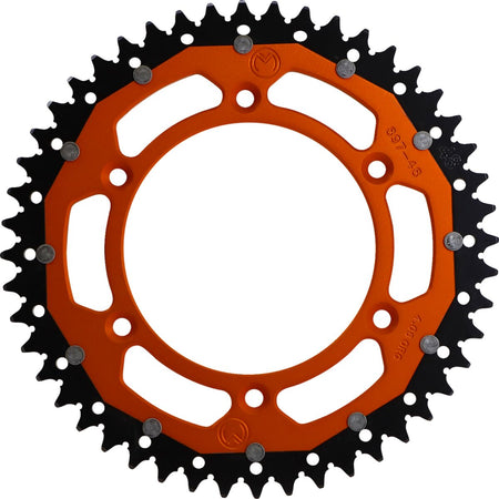MOOSE Racing achtertandwiel staal oranje - Gasgas (1988-2023) | Femon Parts