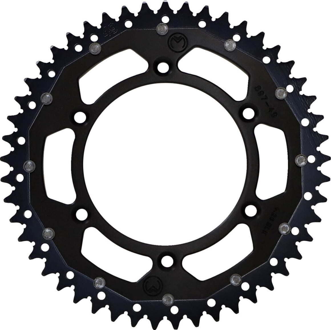 MOOSE Racing achtertandwiel staal zwart - Gasgas (1988-2026) | Femon Parts