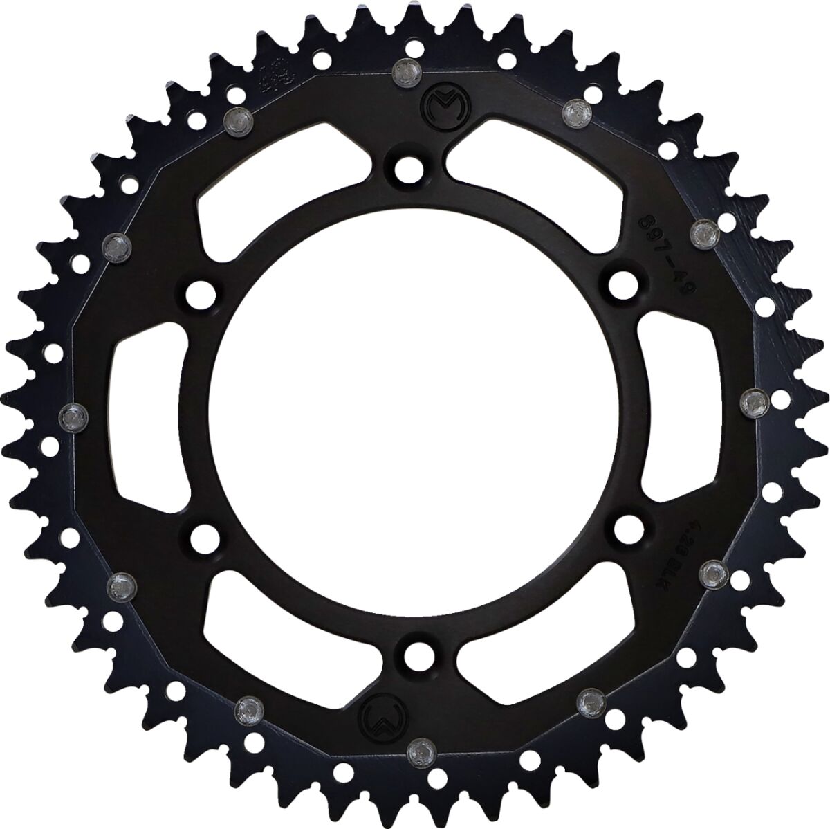 MOOSE Racing achtertandwiel staal zwart - Gasgas (1988-2026) | Femon Parts