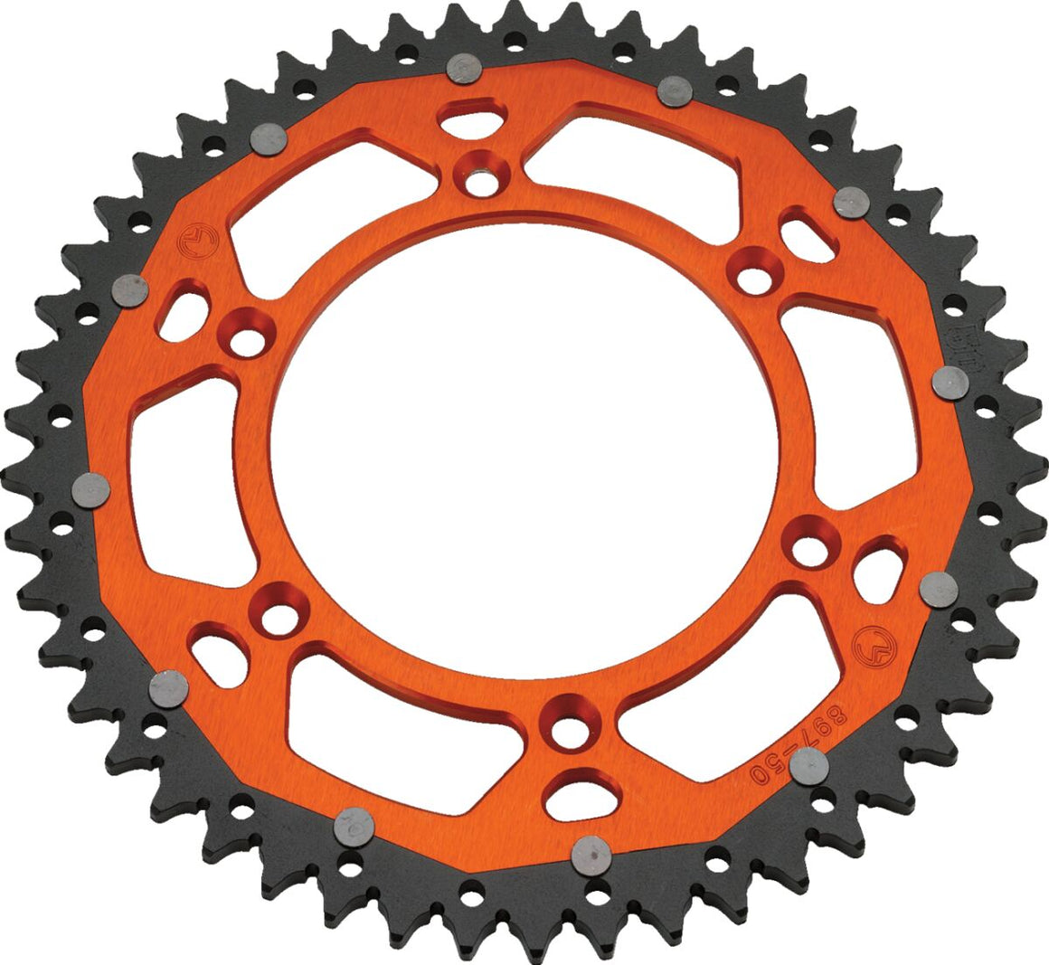 MOOSE Racing achtertandwiel staal oranje - Gasgas (1988-2023) | Femon Parts