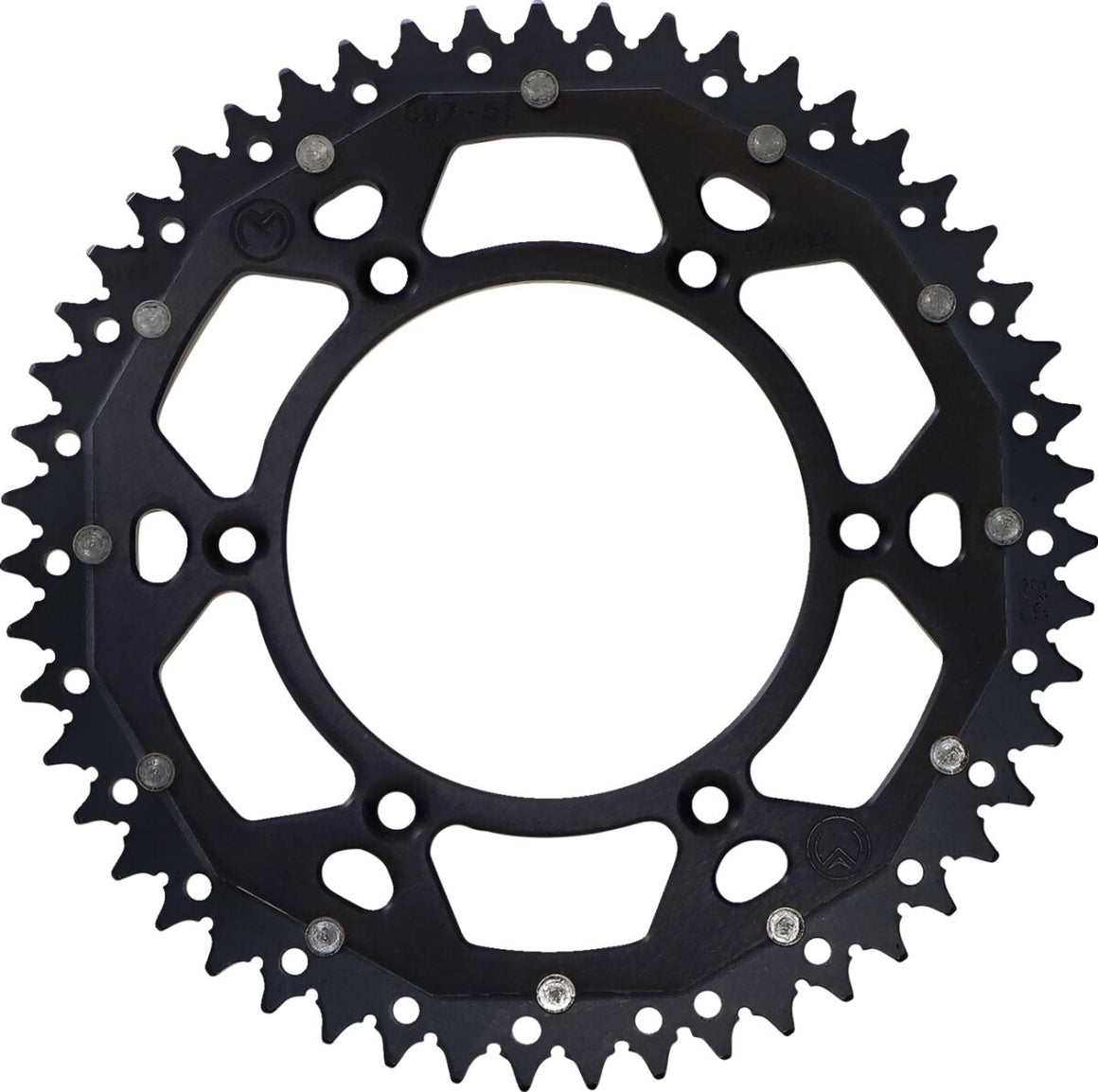 MOOSE Racing achtertandwiel staal zwart - Gasgas (1988-2026) | Femon Parts