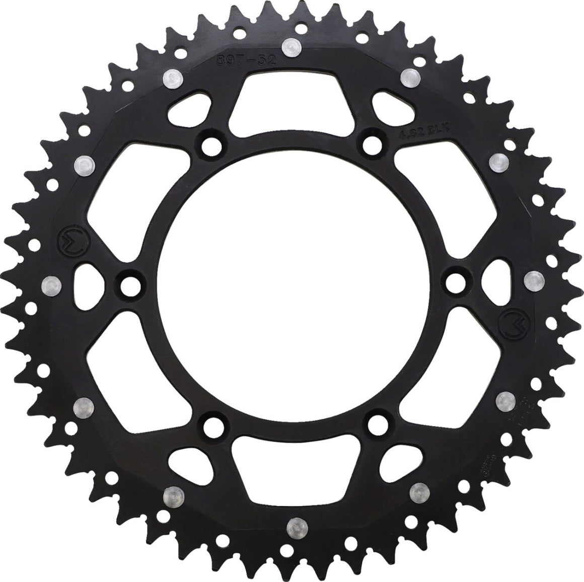 MOOSE Racing achtertandwiel staal zwart - Gasgas (1988-2026) | Femon Parts