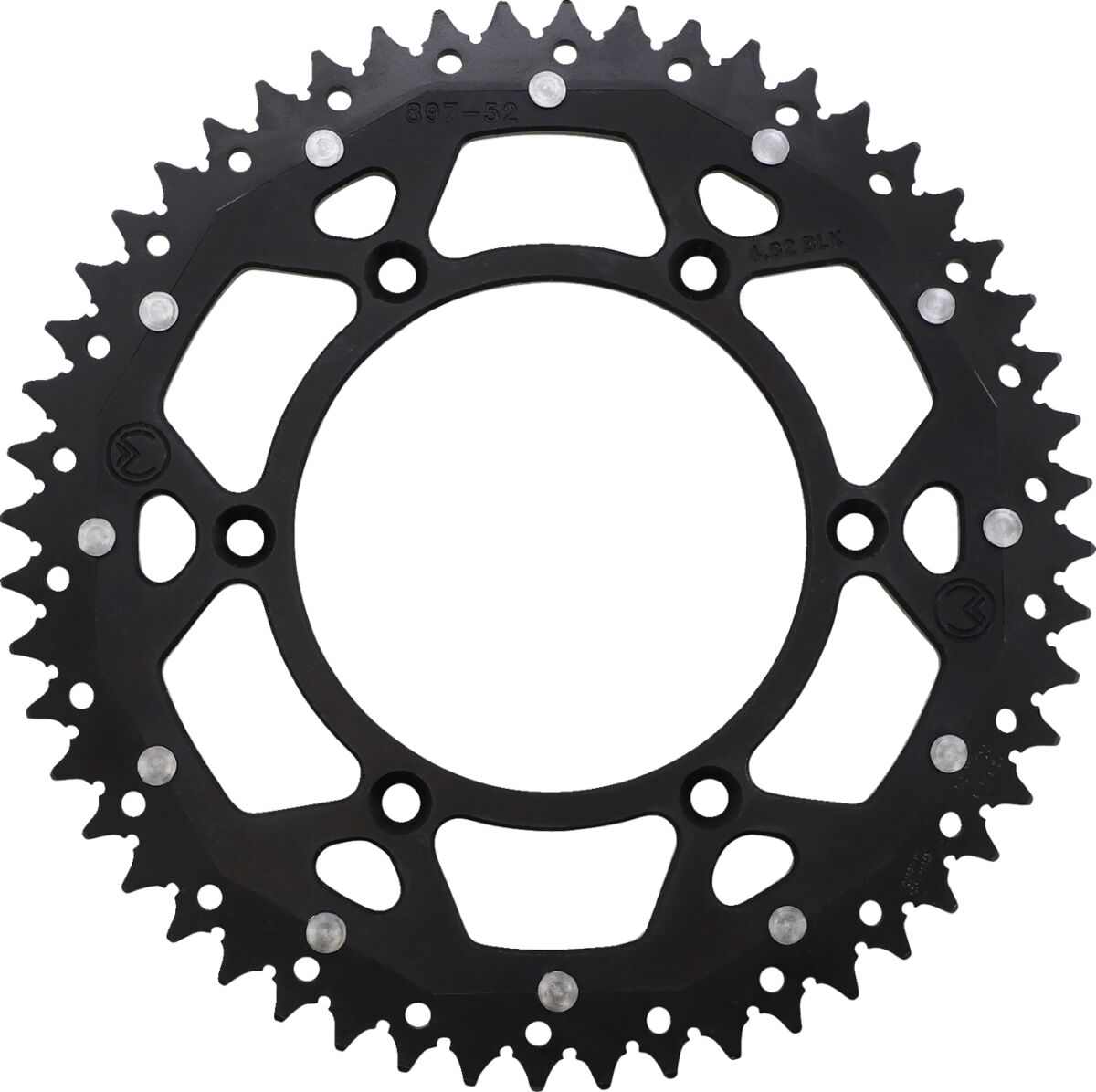 MOOSE Racing achtertandwiel staal zwart - Gasgas (1988-2026) | Femon Parts