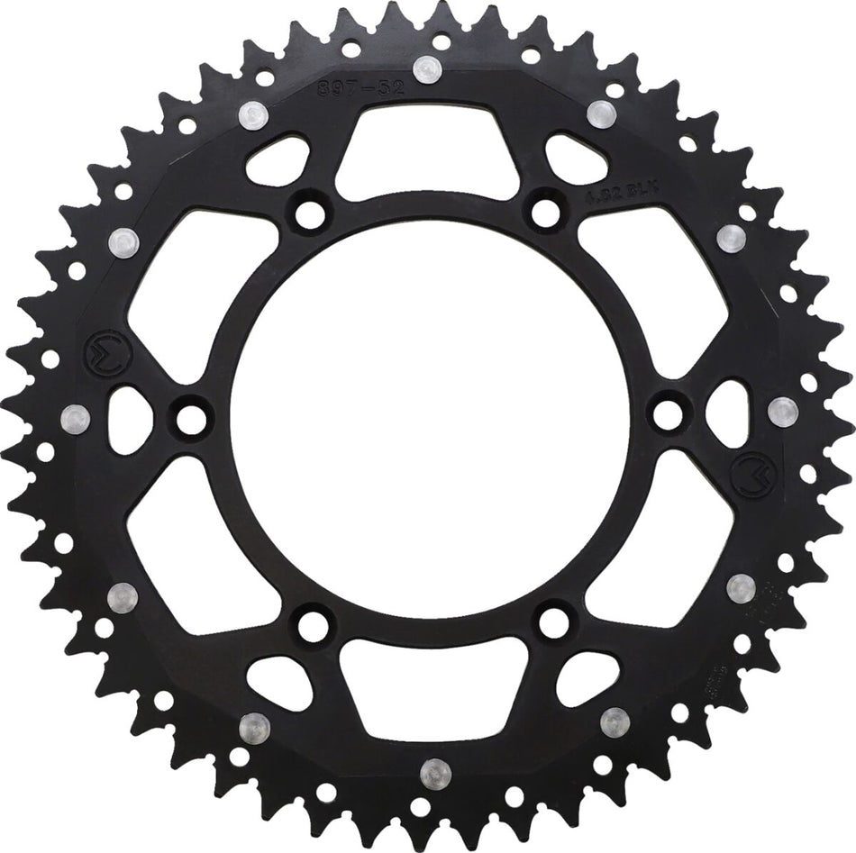 MOOSE Racing achtertandwiel staal zwart - Gasgas (1988-2026) | Femon Parts