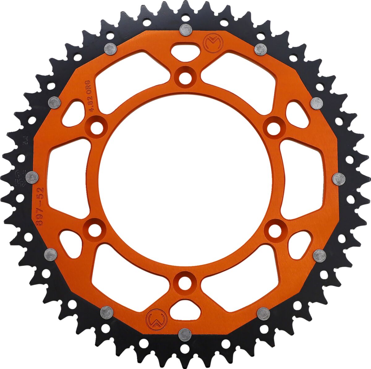 MOOSE Racing achtertandwiel staal oranje - Gasgas (1988-2023) | Femon Parts