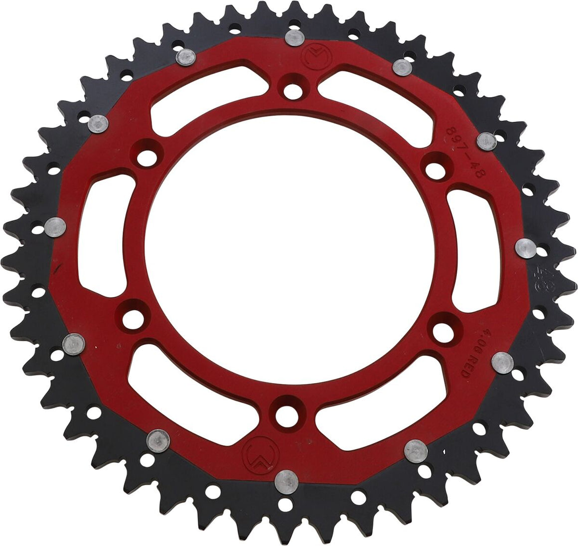 MOOSE Racing achtertandwiel staal rood - Gasgas (2021-2026) | Femon Parts