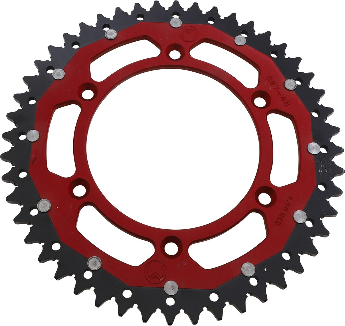 MOOSE Racing achtertandwiel staal rood - Gasgas (2021-2026) | Femon Parts