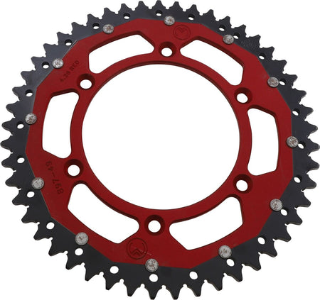 MOOSE Racing achtertandwiel staal rood - Gasgas (2021-2026) | Femon Parts