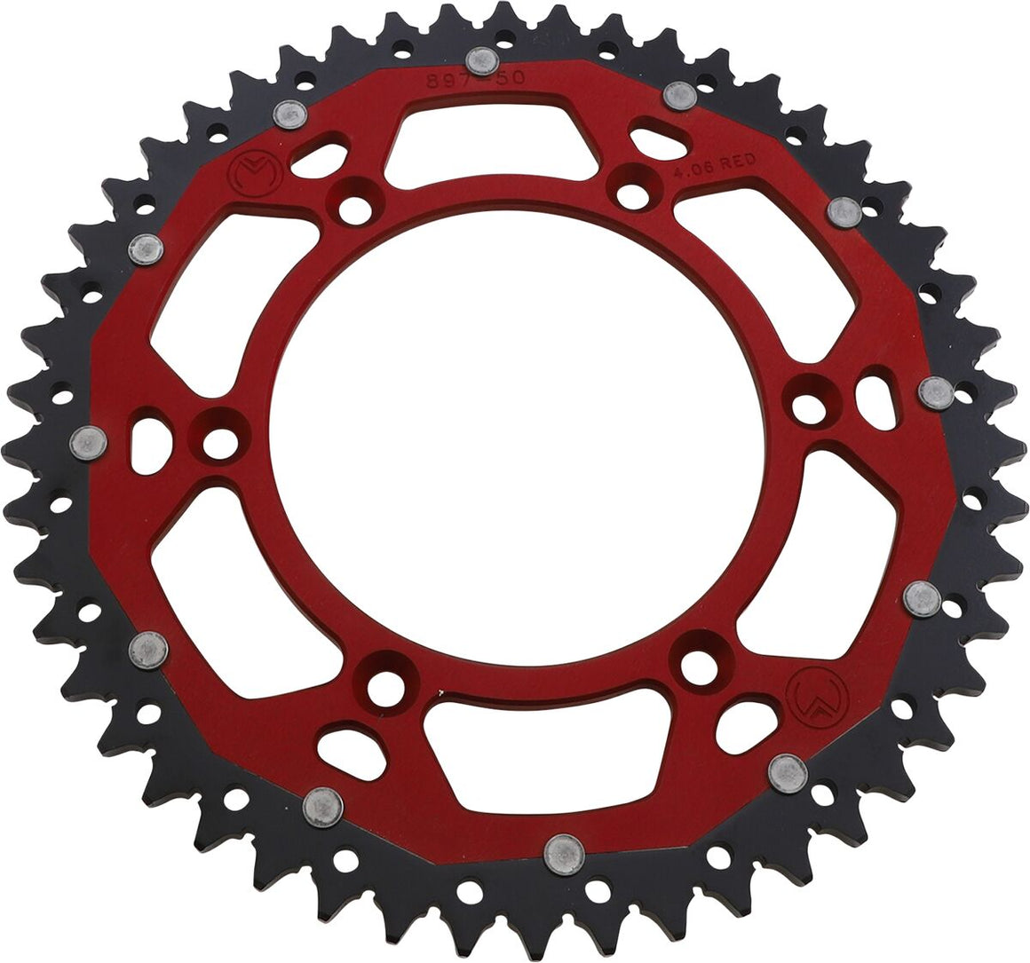 MOOSE Racing achtertandwiel staal rood - Gasgas (2021-2026) | Femon Parts
