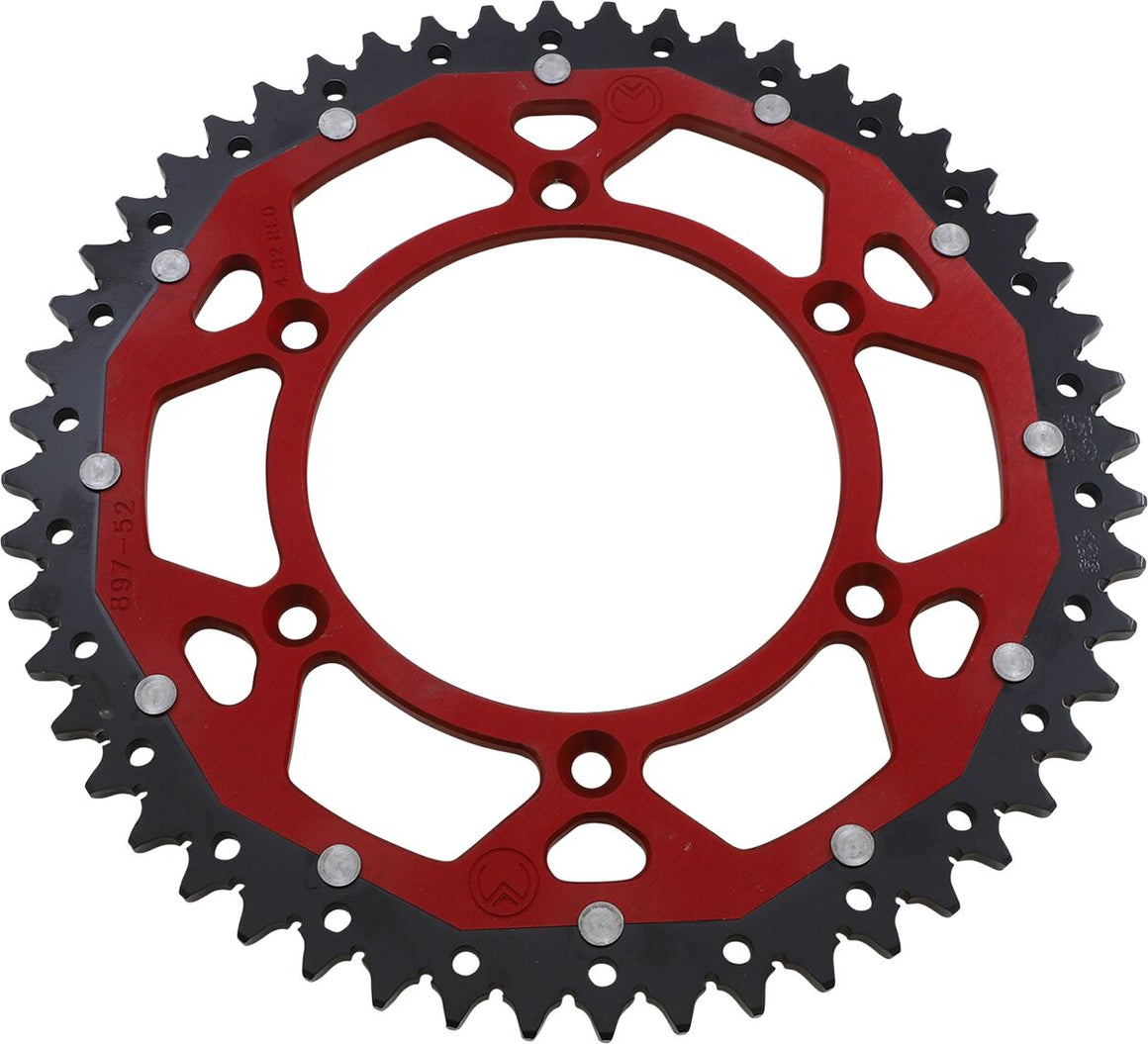 MOOSE Racing achtertandwiel staal rood - Gasgas (2021-2026) | Femon Parts