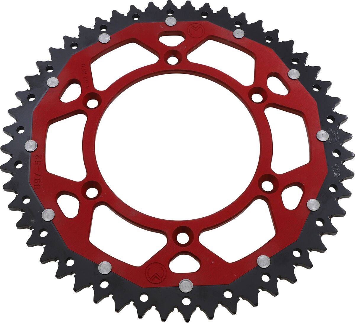 MOOSE Racing achtertandwiel staal rood - Gasgas (2021-2026) | Femon Parts