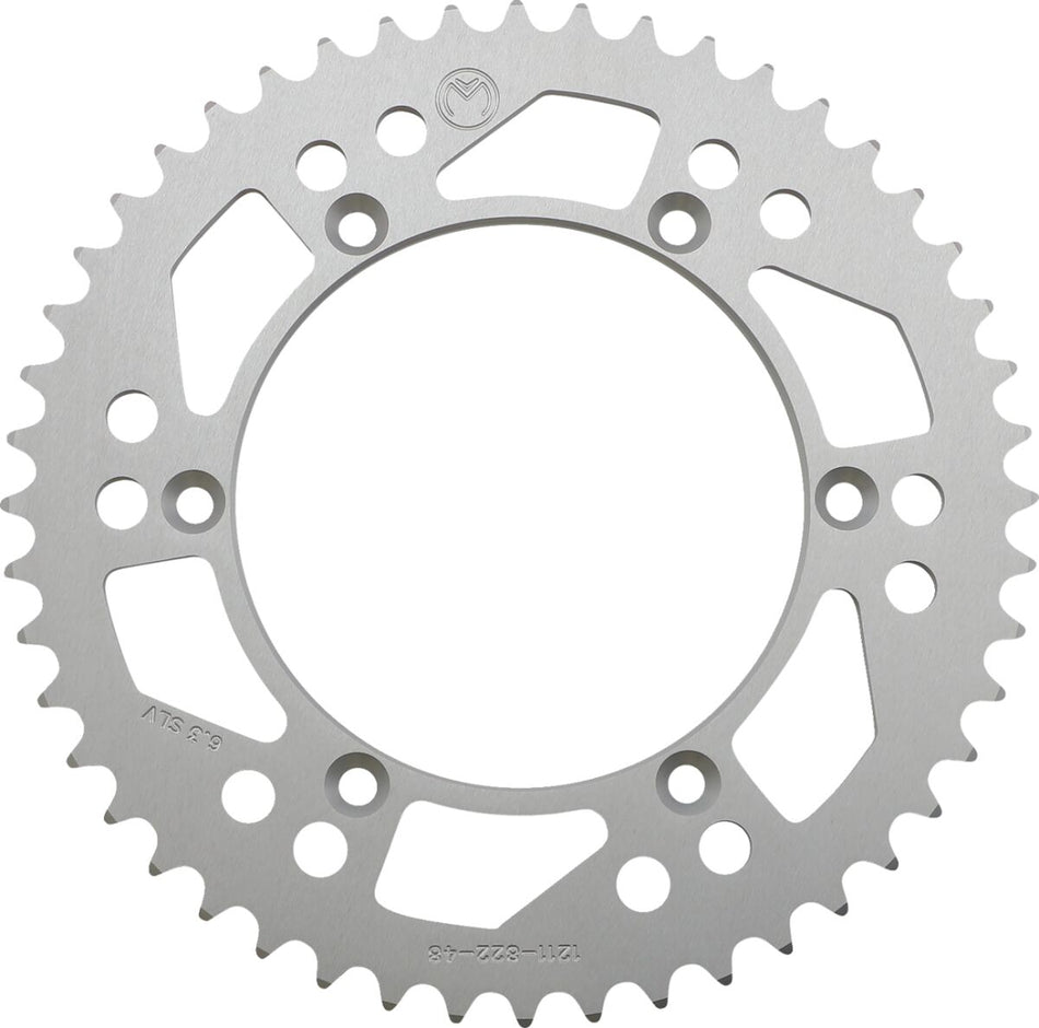 MOOSE Racing achtertandwiel aluminium zilver - Suzuki DR-250 / RGV-250 (1990-1995) | Femon Parts