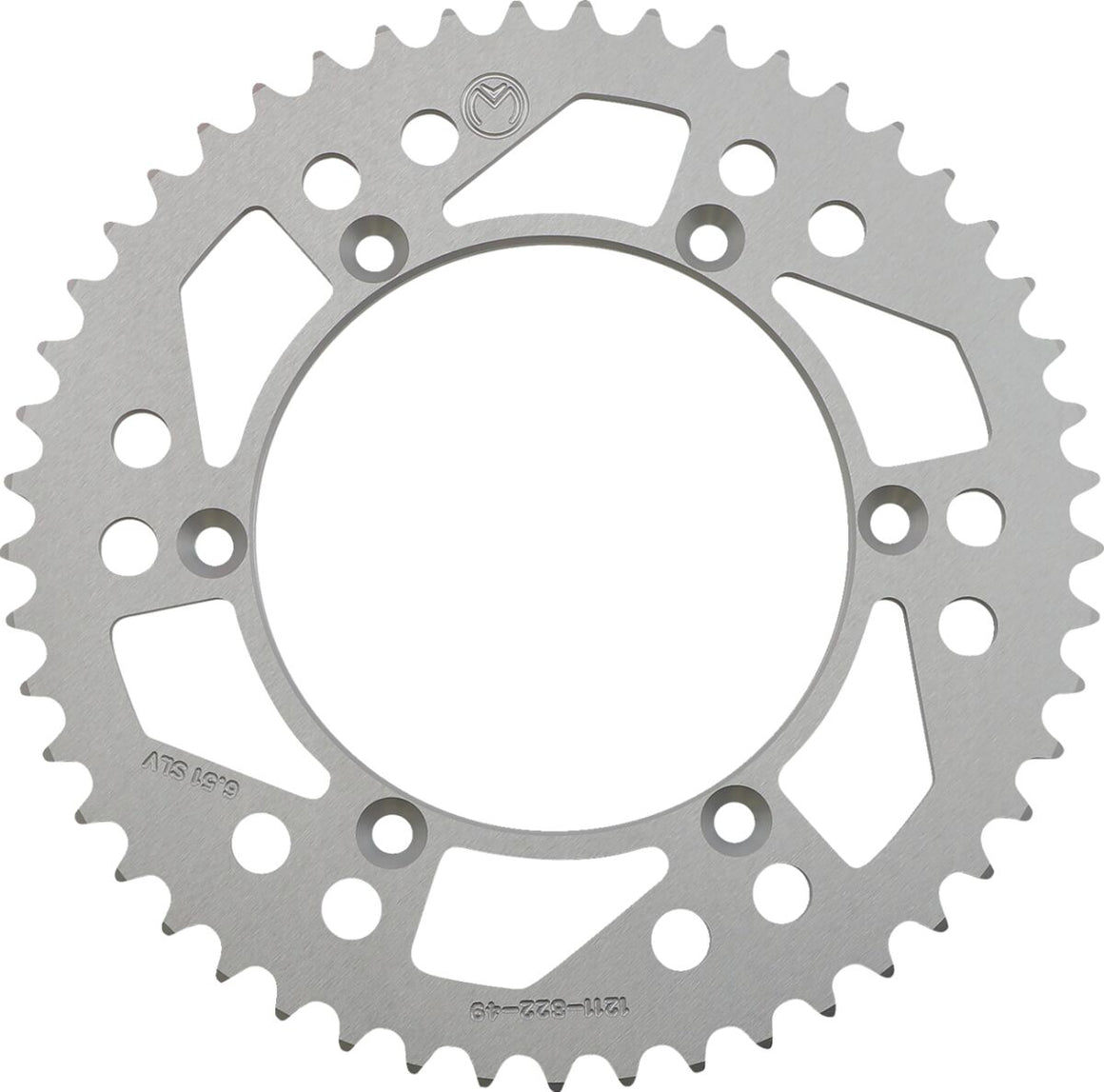 MOOSE Racing achtertandwiel aluminium zilver - Suzuki DR-250 / RGV-250 (1990-1995) | Femon Parts