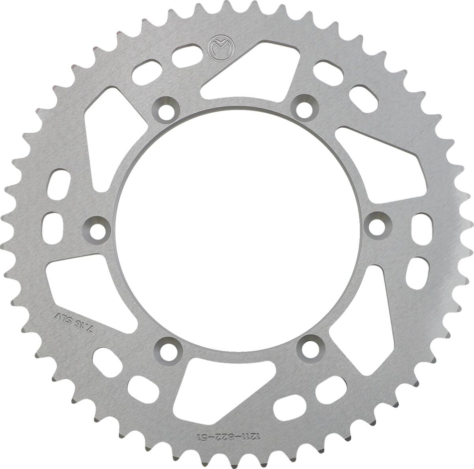 MOOSE Racing achtertandwiel aluminium zilver - Suzuki DR-250 / RGV-250 (1990-1995) | Femon Parts