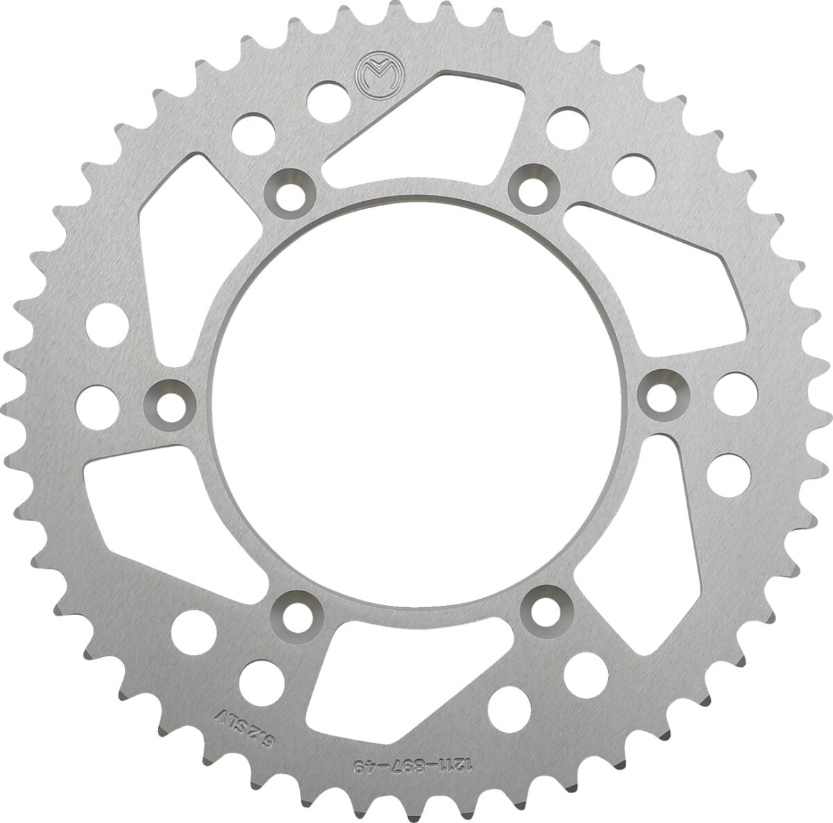 MOOSE Racing achtertandwiel aluminium zilver - Gasgas (1988-2023) | Femon Parts