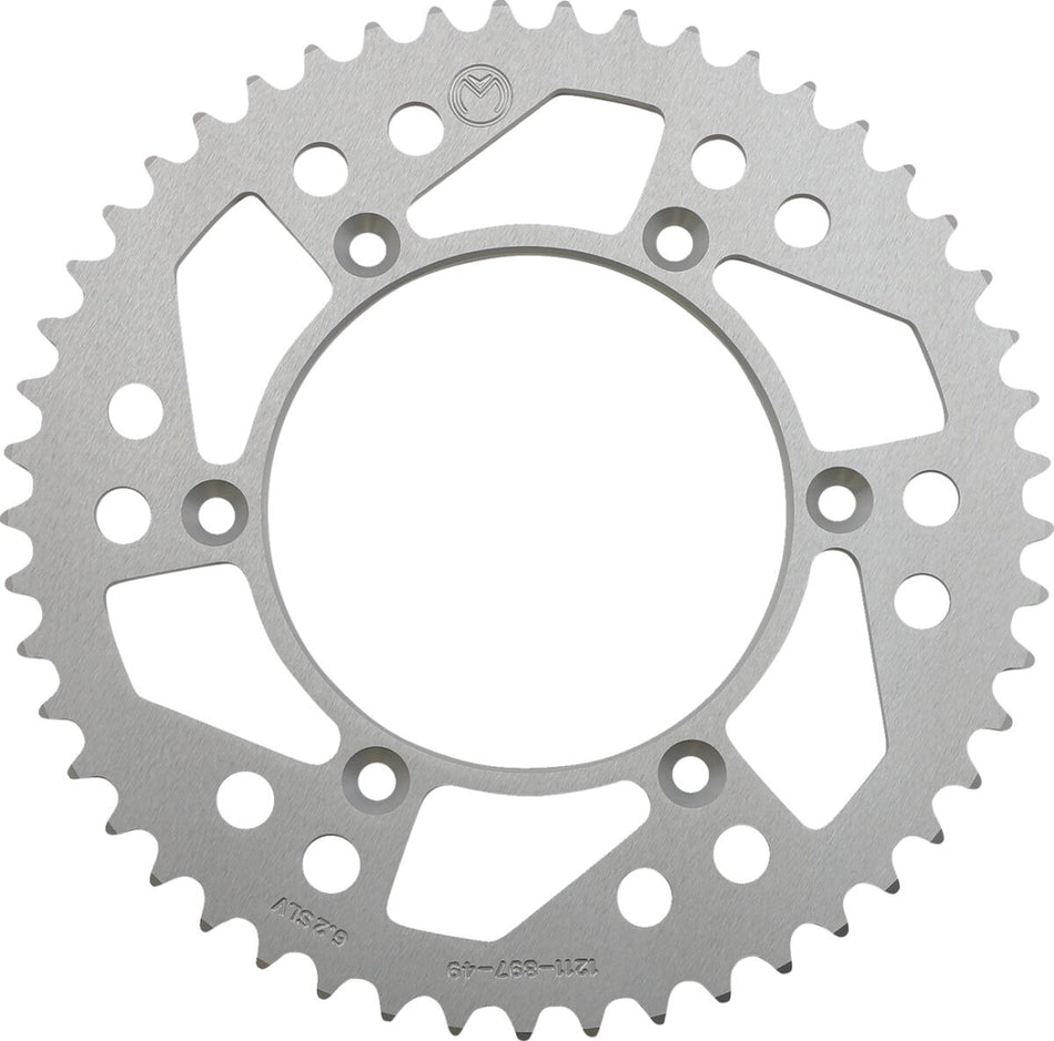 MOOSE Racing achtertandwiel aluminium zilver - Gasgas (1988-2023) | Femon Parts