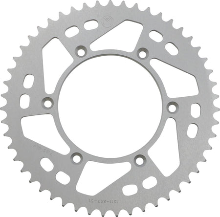 MOOSE Racing achtertandwiel aluminium zilver - Gasgas (1988-2023) | Femon Parts