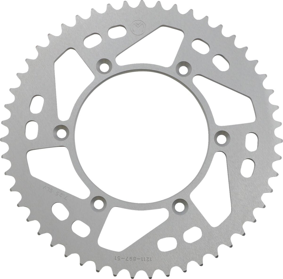 MOOSE Racing achtertandwiel aluminium zilver - Gasgas (1988-2023) | Femon Parts
